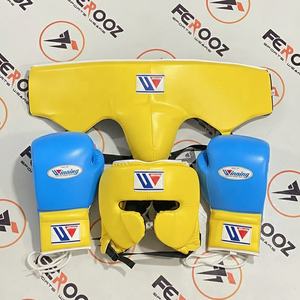 Ensemble de boxe personnalisé à succès, casque, protège-aine, gants, kit en cuir, poignées, Muay Thai, kick-boxing - Product Image 6