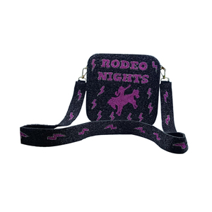 Bolsos Laterales Personalizados con Cuentas, Aspecto Elegante, Tela de Lona, Forro de Poliéster, Colores y Diseños Personalizables para Regalos o Uso Personal - Product Image 1