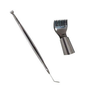 Stainless Steel Square Lash Lifting Tool Comfortable <b>Handle</b> Steady Grip for Smooth Lash Curling Tweezer Cleaner <b>SHEARS</b> BEAUTY - Product Image 4