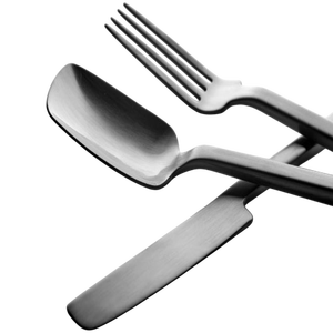 Vaisselle de restaurant de luxe couverts vaisselle cuillère fourchette couteau or blanc couverts en acier inoxydable ensembles - Product Image 1