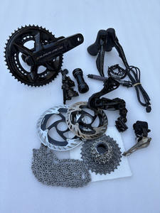 Grupo completo de frenos de disco hidráulicos Shimano Dura-Ace R9270. Manivela de Potencia de 167,5 mm. - Product Image 1