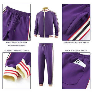 2025 survêtement personnalisé pour hommes de qualité supérieure respirant Jogging tenue décontracté avec sweats à capuche et survêtement pour hommes de haute qualité - Product Image 5