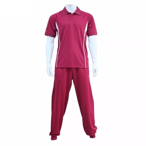 Wholesale Custom Designed Men's Heat-Transfer Printed Team Name 100% Polyester OEM Service Adults' <b>Cricket</b> <b>Kits</b> Moisture-Wicking - Product Image 2