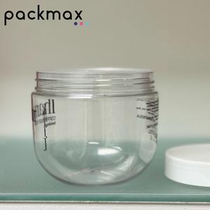Pot rond en plastique PET écologique de 300ml pour les soins du corps et des cheveux pour l'emballage de revitalisant au beurre de gommage - Product Image 2