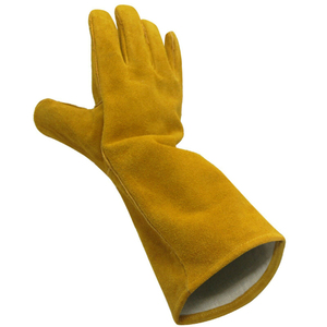 Guantes de soldadura de cuero resistentes al fuego y al calor más vendidos - Product Image 2
