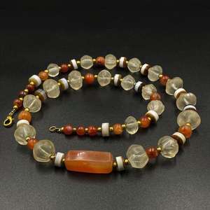 Collar de cuentas de resina de color creativo para fiestas de boda, compromiso, fiestas de Navidad y ropa de oficina - Product Image 5