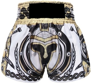 Shorts de Muay Thai pour match de MMA, kickboxing, boxe thaïlandaise, entraînement d'arts martiaux, séchage rapide, respirant, shorts de sublimation - Product Image 1