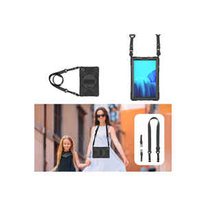 Housse de tablette robuste antichoc Netzy Defender pour Samsung Galaxy Tab A7 Lite T225, étui en silicone robuste, protection PC - Product Image 4