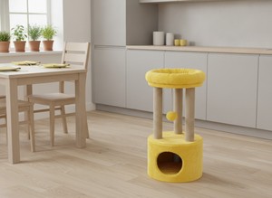 อัตแลนตา ฮันนี่ โกลด์ แคท ทาวเวอร์ วิท ซันนี่ จอย - Product Image 4
