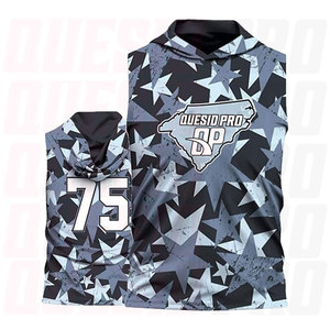 Premium Customize 7v7 Football Jersey Sportswear Sublimation Printing Reversible Hooded <b>Compression</b> 7v7 Custom Flag Jerseys - Product Image 1
