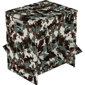 Comedero de camuflaje para aves de corral al aire libre 80L W/Protector - Product Image 1