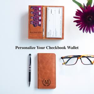 Porte-Chéquier en Cuir Véritable Personnalisé avec Clip Logo Personnalisé Portefeuille Anti-RFID Cadeau pour Hommes LCH-0042 - Product Image 5