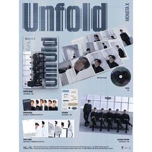 MONSTA X - อัลบั้มเต็มชุดแรกของวงในสหรัฐอเมริกา : Unfold (Photobook Ver) - Product Image 4