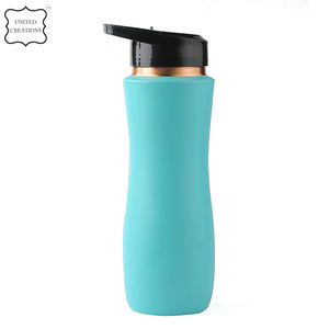 Última moda diseño personalizado botella de agua de cobre puro alto aislamiento térmico nueva botella de agua Ayurvédica último diseño de moda - Product Image 4