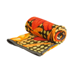 Mantas de visón de poliéster 100% de grado superior de estilo coreano de Venta caliente patrón de rayas florales para uso doméstico y de viaje fabricado en la India - Product Image 3