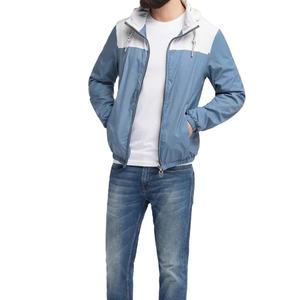Veste coupe-vent imperméable d'hiver, légère, style streetwear, avec col montant, service OEM, technique de teinture unie, 2026 - Product Image 2