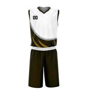 Maillot de basket-ball pour hommes Tissu en maille à séchage rapide Respirant Uniforme de sport Léger Confortable Vêtement d'équipe OEM ODM Logo personnalisé - Product Image 2
