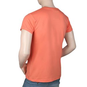 Camiseta estampada de corte ajustado para hombre - Color melocotón - Product Image 5