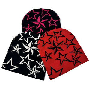 Bonnet de voyage personnalisé en tricot 100 % acrylique respirant et imperméable, imprimé sur toute la surface, avec logo sur mesure 2025 - Product Image 4