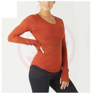 เสื้อกีฬาแขนยาวสำหรับผู้หญิง, เสื้อกีฬาแขนยาวเสื้อทางการแพทย์ออกแบบโลโก้ได้ตามต้องการ - Product Image 5