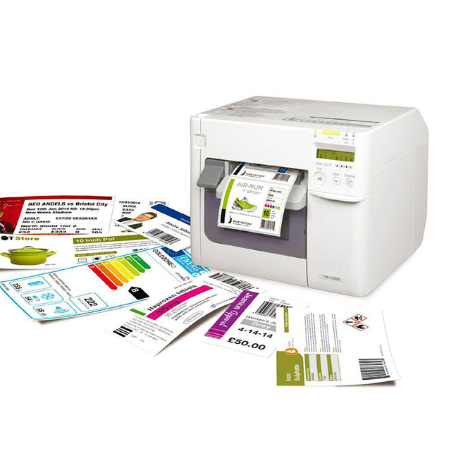Imprimante Thermique Couleur Impresora De Etiquetas Adhesivas a Colour Color Label Printer Color Adhesive Inkjet Label Printer