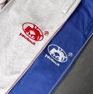 กางเกงวอร์มผู้หญิงกางเกงผ้าฟลีซปรับแต่งได้ทันสมัยพิมพ์ลายหน้าจอแบบมีเชือกถัก - Product Image 4