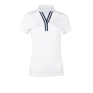 Mode été chemisier en gros nouvelles femmes coton polos femmes sport polo t-shirts chemises en coton - Product Image 1