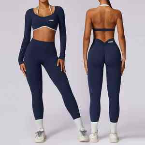 Ropa Deportiva Nueva de Alta Calidad para Gimnasio, Yoga, Fitness, Conjuntos de Entrenamiento para Mujer, Ropa Deportiva, Conjunto de Yoga - Product Image 6
