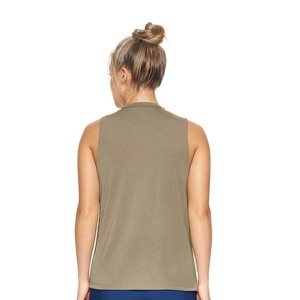 Breathable Ladies Bamboo <b>Organic</b> <b>Cotton</b> <b>Racerback</b> <b>Tank</b> Top - Product Image 6
