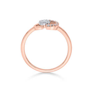 แหวนเพชรโรสโกลด์ดีโกลว์ค็อกเทล - Product Image 5
