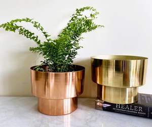 Cestas de maceta de hierro resistentes a la oxidación hechas a mano, excelente calidad, para todo tipo de clima, decoración interior/exterior, diseño grabado, artesanías de Metal - Product Image 4