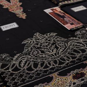 Vêtements pour femmes _ 2025 Vêtements ethniques traditionnels entièrement ornés de pierres Robes de soirée pour femmes - Product Image 4