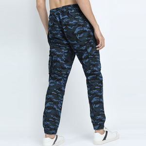 Alta calidad 100% algodón hombres personalizados Joggers impreso pantalón uso al aire libre elegante hombres impreso pantalón transpirable sostenible - Product Image 4