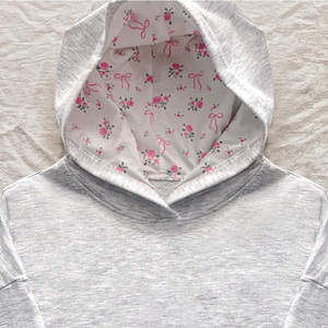 Sweats à capuche à épaules tombantes pour femmes avec logo personnalisé Sweatshirts Pull confortable Parfait pour la mode, le fitness et les voyages - Product Image 5