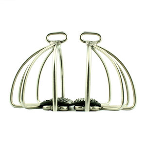 Estribos Profesionales para Caballos de Estilo Occidental, Estribos para Silla de Montar, Silla de Montar Occidental de Aluminio Grabado para Equitación - Product Image 4