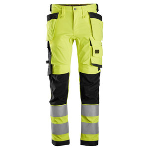 Vente en gros de pantalons de travail coupe-vent avec logo personnalisé fermeture à glissière devant plat sécurité routière pantalon cargo direct de l'usine prix bon marché - Product Image 1