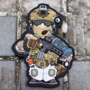 Parches de Goma 3D Impermeables de PVC Suave Sundust VIP de Airsoft con Reverso de Gancho para Chalecos, Bolsos, Gorras, Ecológicos y Personalizables con Forma de Corazón - Product Image 5