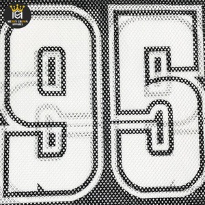 Camiseta de gran tamaño de color personalizada para hombre, camiseta de sublimación con hombros caídos, malla 100% algodón, 100% algodón, Camiseta holgada para hombre - Product Image 5