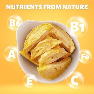 Mangue en tranches lyophilisée croustillante au goût naturel sans sucre Prix d'usine Collation saine Naturellement sucrée Vietnam en vrac ISO - Product Image 6