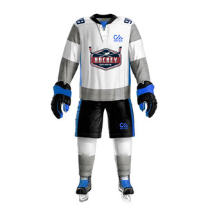 Ropa deportiva personalizada para equipo de hockey sobre hielo para hombre, conjunto de uniforme de hockey sobre hielo de alta calidad, uniformes baratos al por mayor - Product Image 4