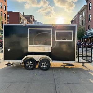 Nuevo camión de comida móvil con componentes básicos Cocina móvil rápida para exteriores para bocadillos - Product Image 4