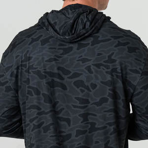 Men Performance Hoodie Quick Dry Sports <b>Sweatshirt</b> Lightweight Training Pullover <b>Gym</b> Running Activewear - Product Image 6