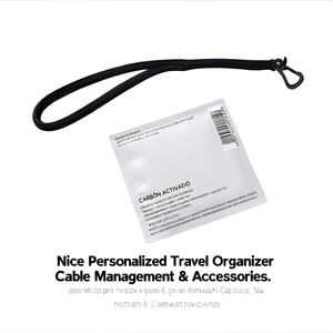 Elegante Organizzatore da Viaggio Personalizzato per Cavi e Accessori - Product Image 3