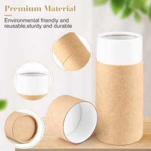 Biểu Tượng Tùy Chỉnh In Sang Trọng Vòng Thực Phẩm Ống Giấy Quần Áo Bao Bì Các Tông Khử Mùi Xi Lanh Kraft Ống Giấy - Product Image 3