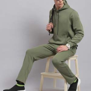 Conjunto de Dos Piezas Personalizado de Felpa de Poliéster/Algodón Unisex, Talla Grande, Transpirable, Cortavientos, Chándal 3D, Sudadera Corta de Invierno con Capucha Lateral - Product Image 3