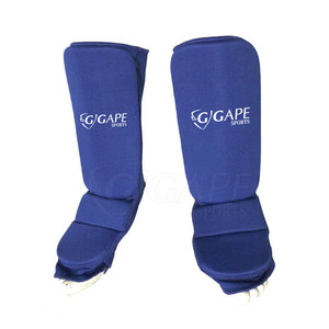 GAPE SPORTS Professional Grade Lightweight Elasticated Shin Insteps Breathable Football <b>Game</b> Protective Non-Slip Polyester - Product Image 1