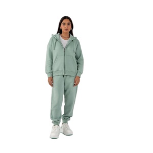Sweat à capuche décontracté pour femme personnalisé, en coton mélangé respirant, avec fermeture éclair sur le devant, parfait pour l'hiver et les voyages - Product Image 5