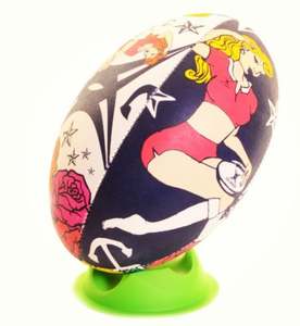 Ballons de rugby multi-marques en gros, impression personnalisée, marquage personnalisé, matériaux en TPU/PVC/PU cuir, tailles personnalisées, entraînement, usage officiel, haute qualité - Product Image 6