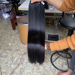 Extensiones de cabello humano liso recto de hueso vietnamita de trama única de cabello Remy de alta calidad - Product Image 2