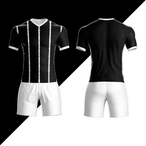 ชุดฟุตบอลใหม่เอี่ยมจากโรงงาน ขายส่ง ระบายอากาศได้ดี น้ำหนักเบา ผลิตจากโพลีเอสเตอร์ 100% ปรับแต่งได้ ชุดทีมคุณภาพสูง - Product Image 5